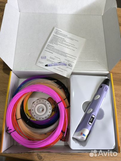 3D ручка с трафаретами