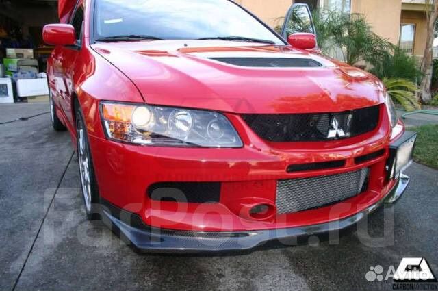 Губа ralliart mitsubishi evo 9