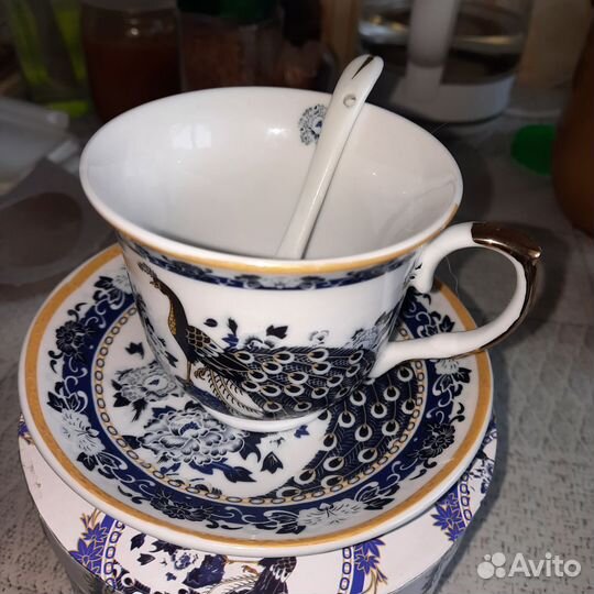 Чашка с блюдцем
