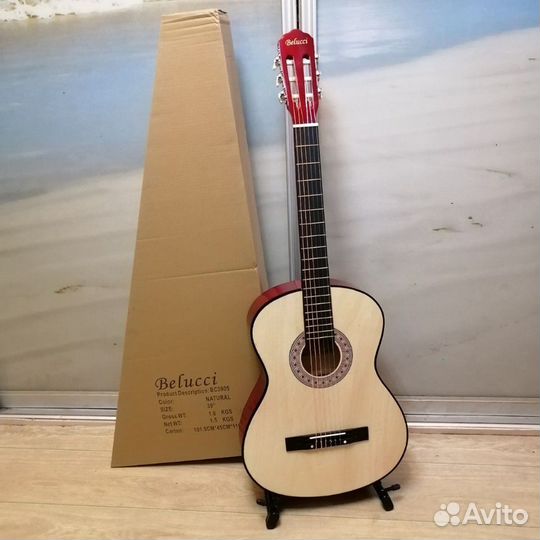 Гитара классическая новая 4/4 для обучения