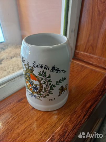 Кружка фарфоровая пивная 0,5л Европа