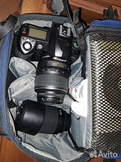 Зеркальный фотоаппарат nikon d70