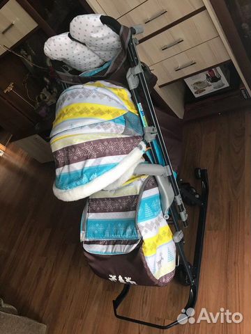 Санки коляска ника 7