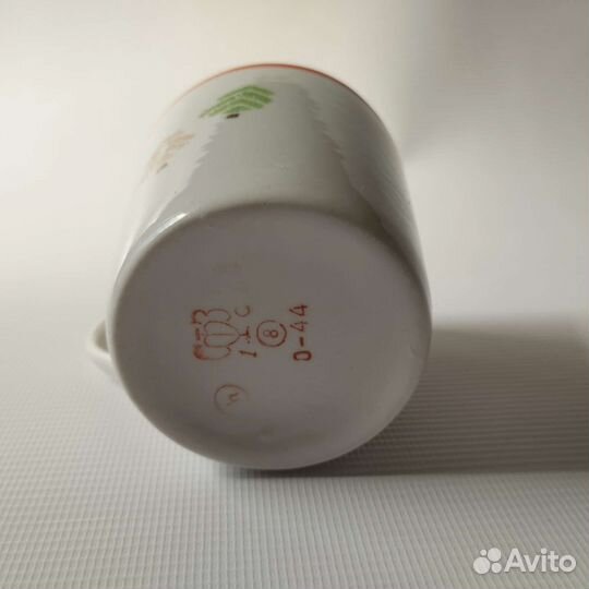 Кружка детская. Фарфор. сфз. Винтаж