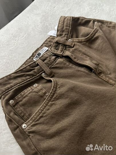 Джинсы шоколадные