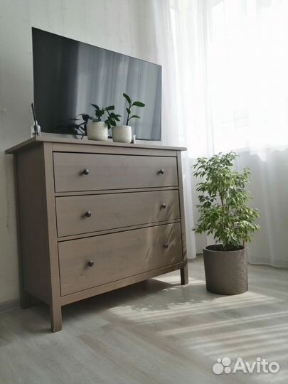 Комод IKEA хемнэс 3 ящика