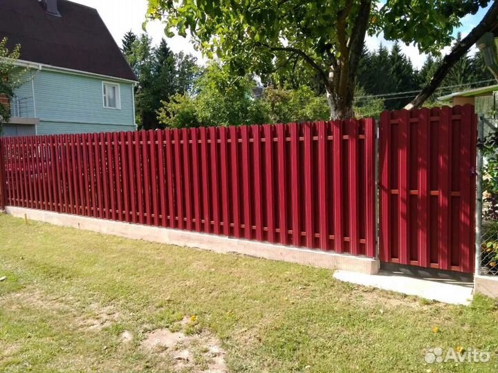 Металлический забор