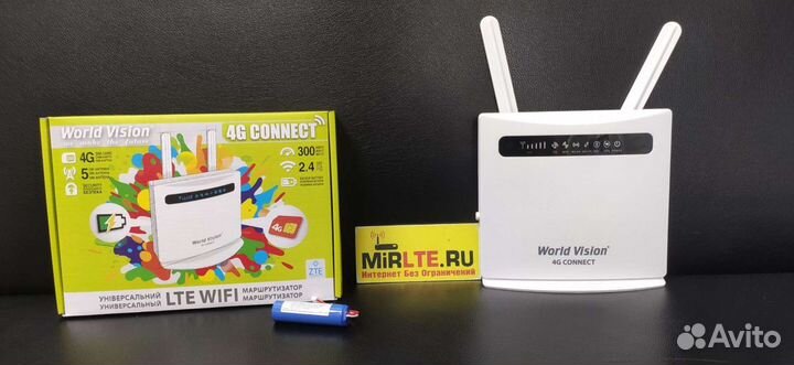 Роутер Интернет Центр WV 4G Все Сим Безлимит
