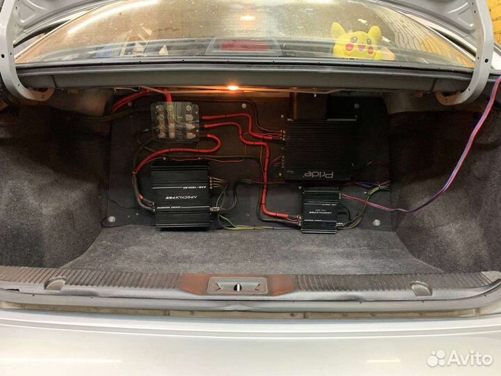 Установка автозвука