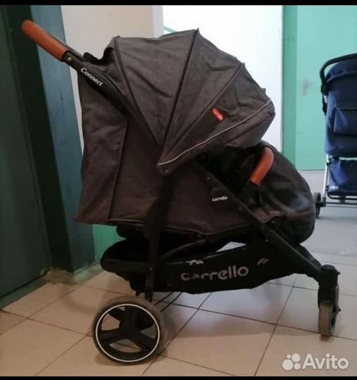 Коляска для двойни carrello connect