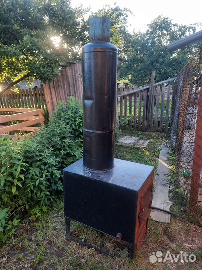 Дровяной котел и батареи