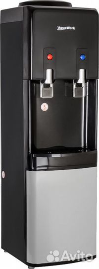 Кулер для воды Aqua Work 1442-S серебро-черный ком