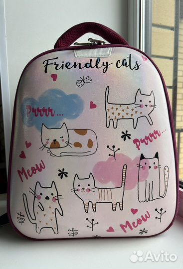 Ранец,портфель N1 School friandly cats