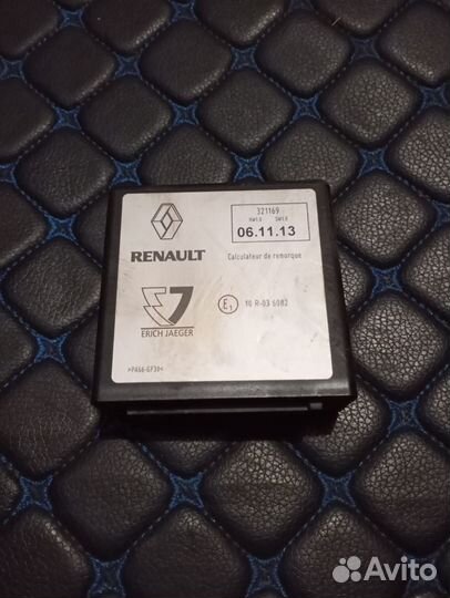 Блок управления подвеской Renault Logan 2