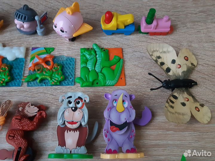 Игрушки Kinder (Киндер-сюрприз). 90-00-ых