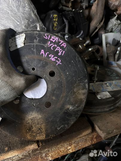 Тормозной барабан Toyota Sienta, Corolla Spacio