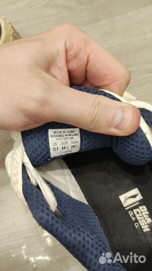 Кроссовки Li-Ning DualBlock, синие 43 размер