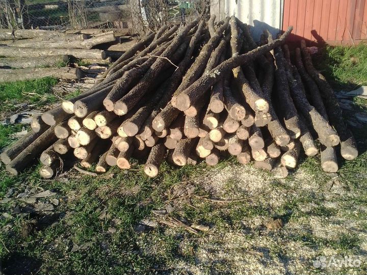 Столбы деревянные