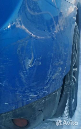 Задний бампер на mitsubishi asx