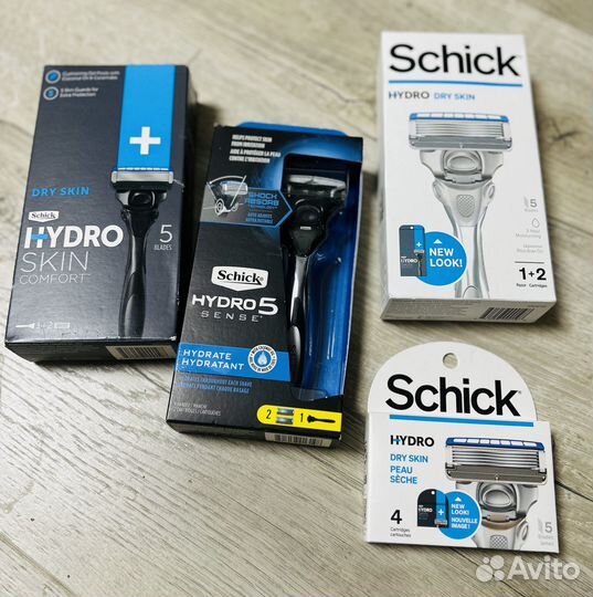 Schick бритва + картриджи USA