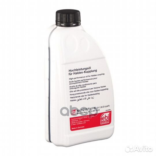 Масло для муфт Haldex 1L 101171 Febi