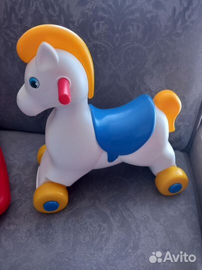 Лошадка качалка и каталка