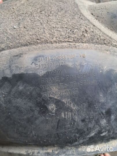 Подкрылок задний BMW E60