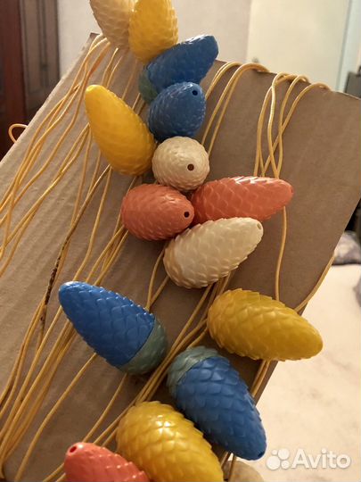 Гирлянды электрические СССР