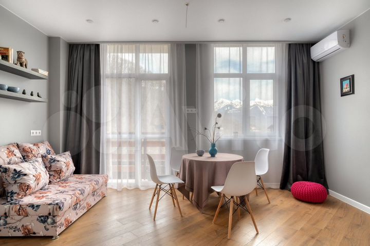 Апартаменты-студия, 33 м², 4/6 эт.