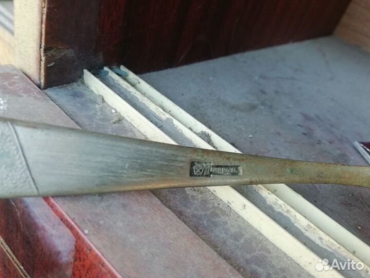 Старинная ложка большая