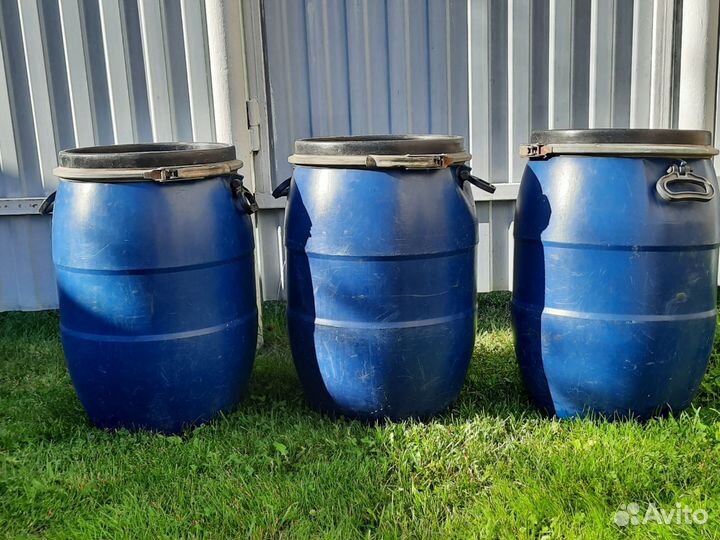 Пластмассовые бочки на 50 литров