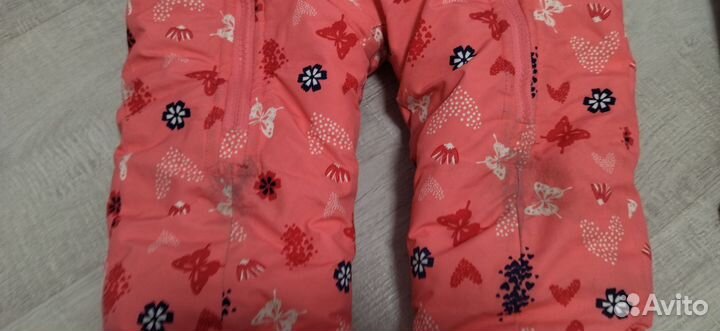 Зимний комбинезон 80 86 для девочки