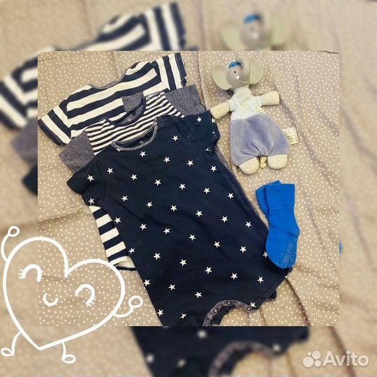 Пакет вещей на мальчика (Next/Gulliver) (9-12 мес)