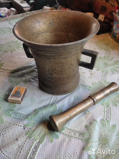 Ступка бронзовая 19 век