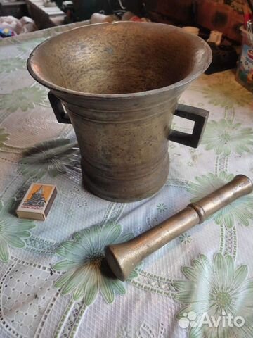 Ступка бронзовая 19 век