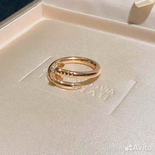 Кольцо Cartier Гвоздь золото 0,1ct