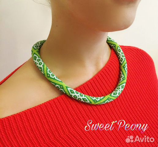 Жгут из бисера ручная работа