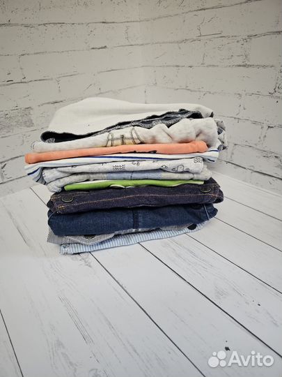 Пакет дорогих брендовых вещей на мальчика 50 56 62