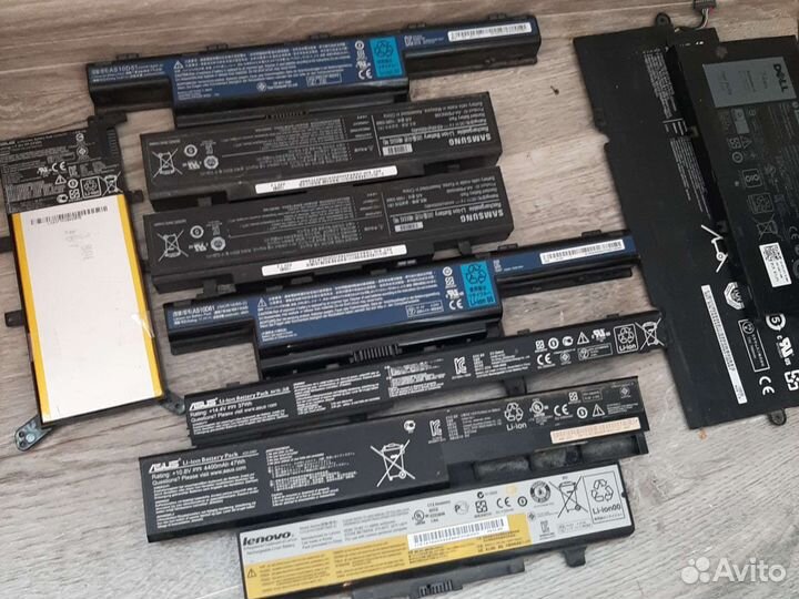 Батареи ноутбуков новые