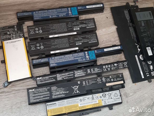 Батареи ноутбуков новые