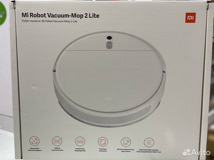Xiaomi mi robot vacuum mop 2 lite новый гарантия