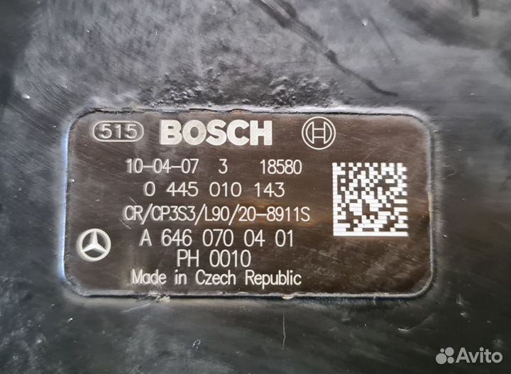 Тнвд Mersedes Benz Viano W639 (2003—2010)