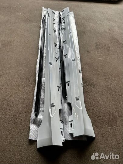 Боковые пороги Ауди А5 RS5 2021