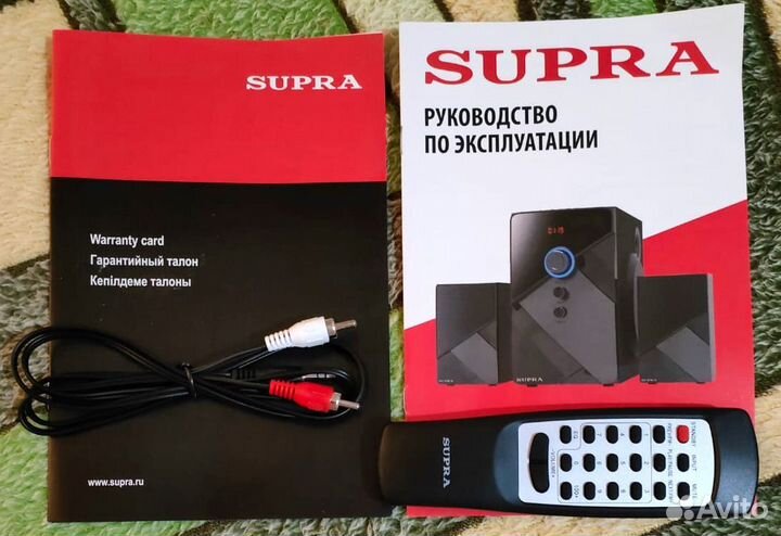 Музыкальный центр 60 Вт. Сабвуфер+колонки. Блютуз