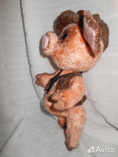 Поросенок Тедди ручная работа