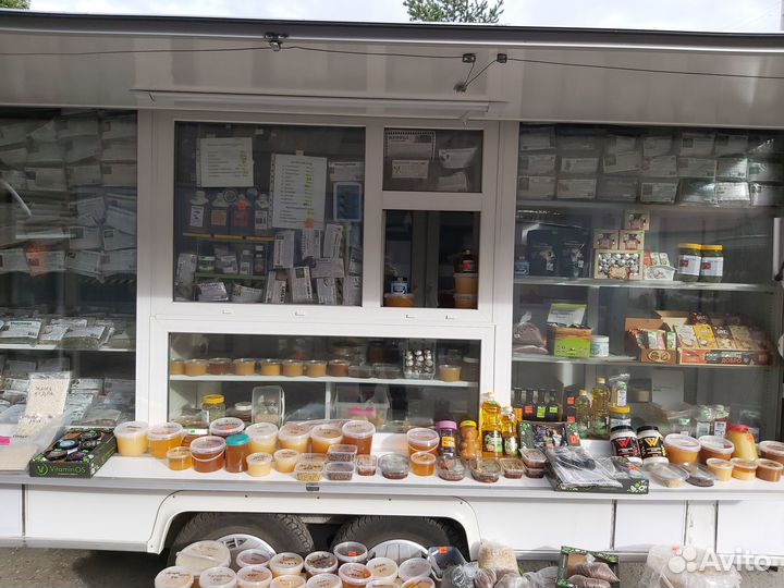 Лавка на колёсах натуральные продукты