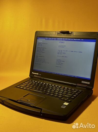 Защищенный ноутбук Panasonic CF-54 MK3