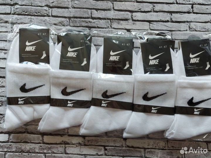 Носки Nike Fila Adidas Reebok