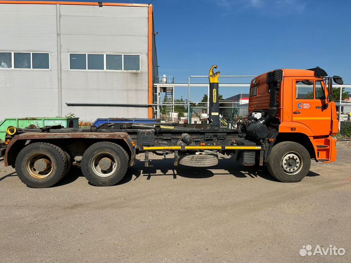 Камаз 6520 мультилифт c прицепом