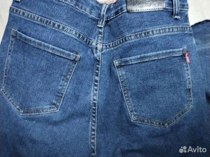 Джинсы женские широкие 42-44